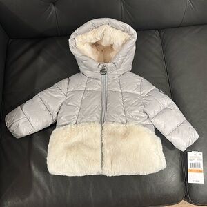 Michael Kors Faux Fur winter jacket brand new never worn with tags 12M
